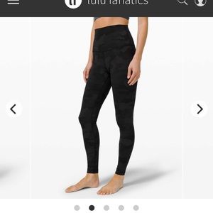 Lululemon  Wunder Under Super High-Rise Tight *Full-On Luxtreme 28" size 4